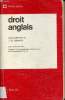 Droit anglais - Précis Dalloz.. J.A.Jolowicz