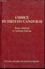 Codice di diritto canonico - Testo ufficiale e versione italiana.. Collectif