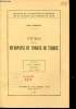 Etudes sur la microfaune du néogène de Turquie - Extrait du Bulletin Scientifique de Bourgogne t.XIV 1952-1953.. Tintant Henri