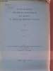 Synchronisme des d&eacute;pots jurassiques en Alsace et dans les r&eacute;gions voisines - Extrait du bulletin du service de la carte g&eacute;ologique d'Alsace et de ...
