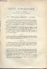 Notes d'épigraphie : Deux nouvelles inscriptions de Bhadravarman 1er roi de Champa - Extrait du Bulletin de l'Ecole Française d'Extrême-Orient 1902.. ...