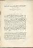 Notes de bibliographie japonaise par Maitre une nouvelle édition du tripitaka chinois - Coutumes populaires de la Vallée du Nguôn-So'n par R.P.Cadière ...