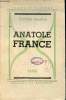 Anatole France - Collection Temps et Visages.. Giraud Victor