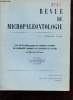 Les gavelinellidae et formes affines du gisement albien de courcelles (Aube) - Extrait de la revue de Micropaléontologie n°3 décembre 1965 8e année .. ...