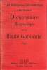 Dictionnaire biographique comprenant la liste et les biographies des notabilités du département de la Haute-Garonne.. Collectif