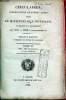 Circulaires instructions et autres actes émanés du Ministère de l'Intérieur ou relatifs à ce département de 1797 à 1830 inclusivement - Tome 6 : 1826 ...