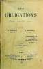 Des Obligations Sources-Extinction-Preuve - 3e édition.. A.Hudelot & E.Metman