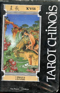 Tarot chinois + 8 cartes de tarots couleurs - Incomplet manque 70 cartes de tarots.. Victor Jean Louis