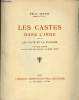 Les castes dans l'Inde - Les faits et le système - Nouvelle édition publiée sous les auspices du Musée Guimet.. Senart Emile