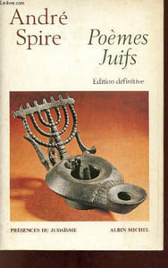Poèmes Juifs - Edition définitive - Collection présence du judaïsme.