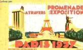 Promenade à travers l'expositions Paris 1937 - Exposition internationale arts et techniques - 20 cartes postales détachables en sépia.. Collectif