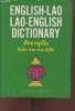 English-Lao, Lao-English Dictionary.. Marcus Russell