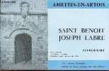 Amettes-en-artois - Saint Benoit Joseh Labre - Itinéraire - 3e édition.. Beilliard André