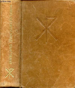 Missel de l'assemblée chrétienne présenté par l'Abbaye de Saint-André - 2e édition.. Collectif