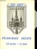 Pèlerinage jociste - Lourdes 29 juillet - 11 aout 1952.. Collectif