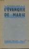 L'évangile de Marie.. S.Broussaleux A.A.