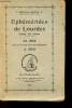 Ephémérides de Lourdes durant 85 année - de 1844 (date de la naissance de Bernadette) à 1929 - Editions Optima.. Collectif