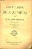 "Encyclique de S.S.Pie XI sur le mariage chrétien ""casti connubii"" 31 décembre 1930.". S.S.Pie XI