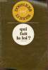 Qui fait la loi ? - Centre Documentation Recherche - Dossiers libres.. Le Du Jean