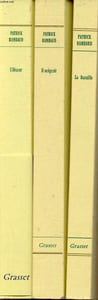 Lot de 3 livres de Patrick Rambaud - L'absent + Il neigeait + la bataille.