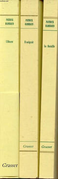 Lot de 3 livres de Patrick Rambaud - L'absent + Il neigeait + la bataille.. Rambaud Patrick