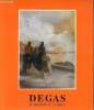 Degas le modelé et l'espace.. Degas