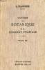 Cours de botanique et de biologie végétale - Tome 2 - 2e édition.. L.Plantefol