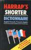 Harrap's shorter french and english dictionary.. Collectif