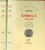 Lettres - En deux tomes - Tomes 1 + 2 - Tome 1 : 1828-1879 - Tome 2 : 1880-1910 - Collection du monde entier.. Tolstoï Léon
