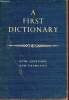 A first dictionary.. D.Wright Walter