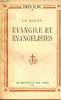 Evangile et évangélistes - Collection témoins de dieu n°4.. E.-B.Allo O.P.