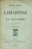 Lamartine et La Flandre - 2e édition + envoi de l'auteur.. Cochin Henry