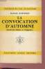 La convocation d'automne (Rosh-ha-Shana et Kippour) - Collection présences du judaïsme.. Baroukh Daniel
