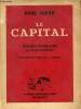 Le Capital.. Marx Karl