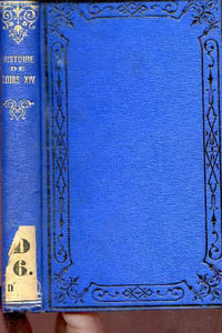 Histoire de Louis XIV - 10e édition - Collection Bibliothèque de la jeunesse chrétienne.