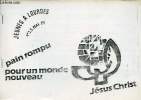 Jeunes à Lourdes 1er.2.3 mai 81 - Pain rompu pour un monde nouveau Jésus Christ.. Collectif