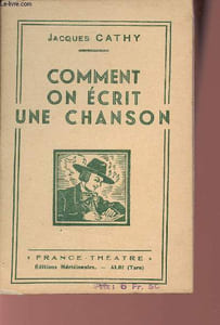 Comment on écrit une chanson.
