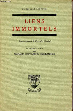 Liens immortels - Journal d'Alice Ollé-Laprune.. Ollé-Laprune Alice
