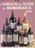 L'argus des vins de Bordeaux 1988 incluant les primeurs 1986.. Hénon Michel