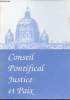 Plaquette : Conseil Pontifical Justice et Paix.. Collectif