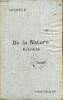 Extraits de Lucrèce avec analyses et remarques philologiques - 10e édition suivie d'un index géographique, historique et mythologique.. J.Helleu