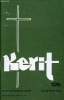 Kerit n°126 janvier février 1996 - Voeux - cheminement avec la petite Thérèse - dieu établi tout l'univers dans la concorde et dans la paix - la ...
