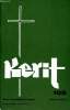 Kerit n°105 juillet août 1992 - Il y a cinquante ans - à la vérité de l'amour - avec Marie au pied de la croix - dialogue solitaire avec dieu - année ...
