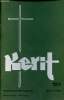 Kerit n°121 mars avril 1995 - L'époux de Marie - prendre à coeur la réalité de la famille - annonciation - la fête du oui - l'église et le ...