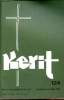 Kerit n°124 sept.-oct. 1995 - Père Damien Bienheureux - pauvre église - l'évangile de la vie face à une culture de la mort .. Collectif