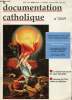 La Documentation Catholique n°2069 75e année T.XC 4 avril 1993 - Questions actuelles sur l'eschatologie (commission théologique internationale) - la ...