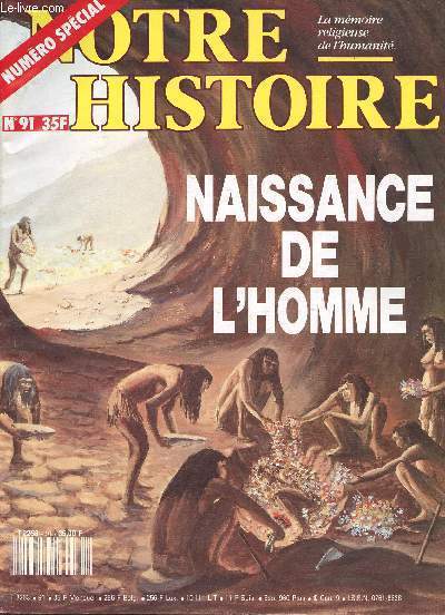 Collectif - Notre histoire n°91 juillet aout 1992 - Notre si longue his