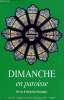 Dimanche en paroisse n°341 oct.nov.déc. 1997 - Entendre la parole - proposer éditorial par Philippe de Beauvillé - 27e33e dimanche ordinaire - ...