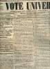 Le vote universel n°12 deuxième année dimanche 12 janvier 1854 - Paris 11 janvier - chronique populaire - séance de l'assemblée législative - ...