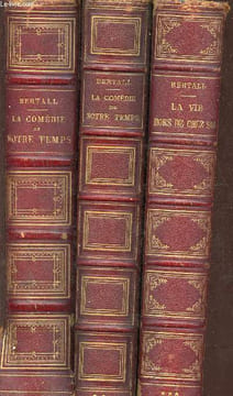 La comédie de notre temps - En 3 tomes - Tomes 1 + 2 + 3 - Etudes au crayon et à la plume.. Bertall